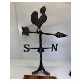 Vintage aluminum weather vane