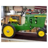 vintage Eska John Deere 10 pedal tractor