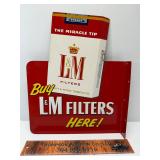 Vintage Chesterfield/ L&M cigarettes flange sign