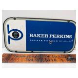 Porcelain Baker Perkins sign