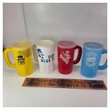 4 Plastic ACC Mugs