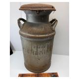 Vintage milk can pickerington cry inc.