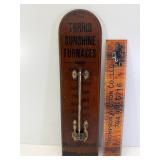 15" Torrid sunshine furnaces wood thermometer