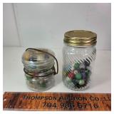 2 Jars of Marbles