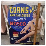 Mosco Cardboard Advertisement