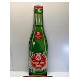 28' vintage B-1 soda bottle tin sign