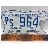 1983 mint Canada license plate