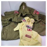 2 vintage Boy Scout Uniforms