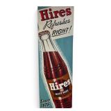 41.5' vintage Hires root beer tin sign