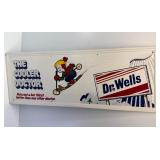 31' vintage Dr. Wells tin sign