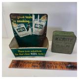 Kool Match Book Holder and Kerite