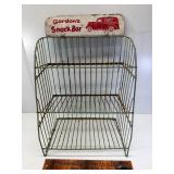 Vintage Gordon's snack bar rack