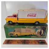 1950s Allen Haddock Co. tin litho Coca-Cola truck