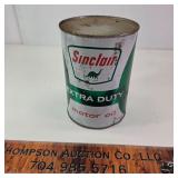 Sinclair Motor Oil. Full Can
