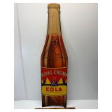 1930 RC cola cardboard bottle sign
