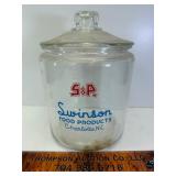 Swinson food products Charlotte NC jar