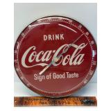Vintage Coca Cola bubble glass thermometer
