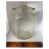 Planters glass peanut jar