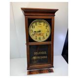 Coca Cola battery regulator clock