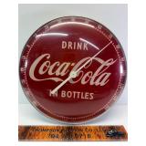 Vintage Coca Cola bubble glass thermometer
