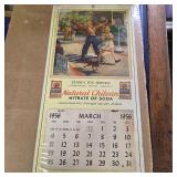 1956 Stanly FCX Service Calendar