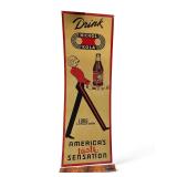 1936 Nichol Kola drink tin sign
