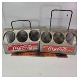 2 Metal Coke 6 Packs