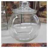 Round Glass Jar
