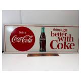 32' vintage coke tin sign