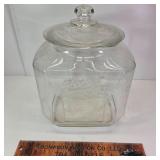 Taylor Jar. Lid chipped