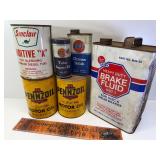 Vintage can lot
