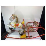 1950's mobi horse riding toy