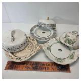 3 - 3pc Butter Dishes