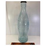 1923 20' glass Coke bottle blue tint