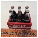 Mini Coke 6 Pack Glass