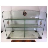 Vintage glass Lance shelf