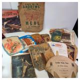 Vintage Fan & Paper Lot