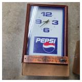 Pepsi Hanover Clock. W Box