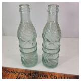 2 Coca Cola Concord NC Bottles