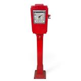 Antique service station, equipment, co. air meter