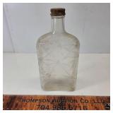 Spider Web Flask w Spider & Cap