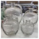 4 White House Vinegar Jars