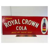 29.75' Royal Crown embossed tin sign