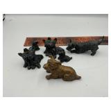 Metal dogs