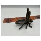 Cast iron fly ashtray