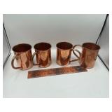 Copper cups