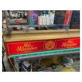 Vintage Old Milwaukee beer pool table light