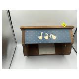 Vintage towel rack