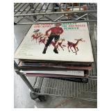 Large lot of albums