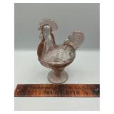 Glass rooster